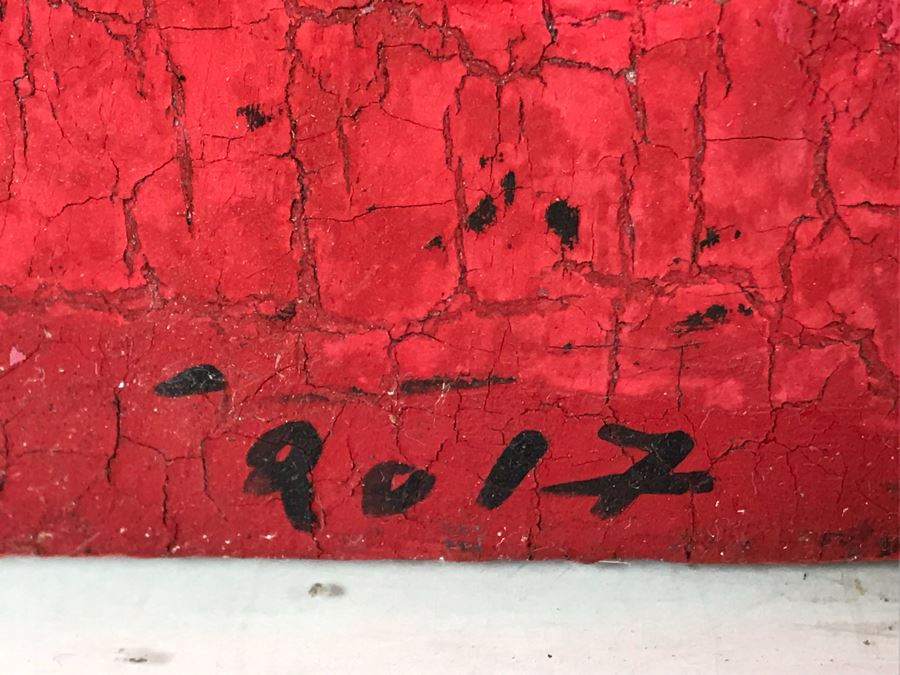 Original Signed Artwork By Iraqi Artist 20 X 24 [Photo 5]