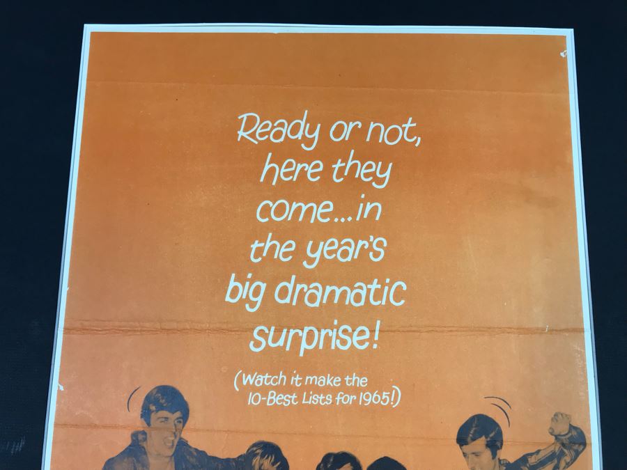 Vintage 1965 Dave Clark 5 'Having A Wild Weekend' Movie Poster On Board 18 X 40 [Photo 8]