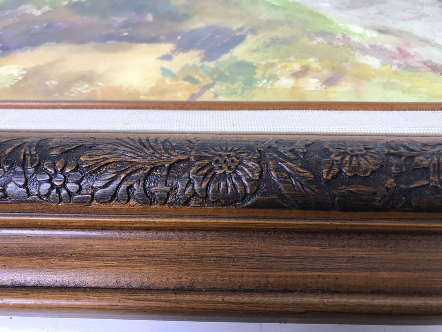 Original Signed Watercolor Plein Air Painting By Bessie Sanders 24 X 20 [Photo 17]