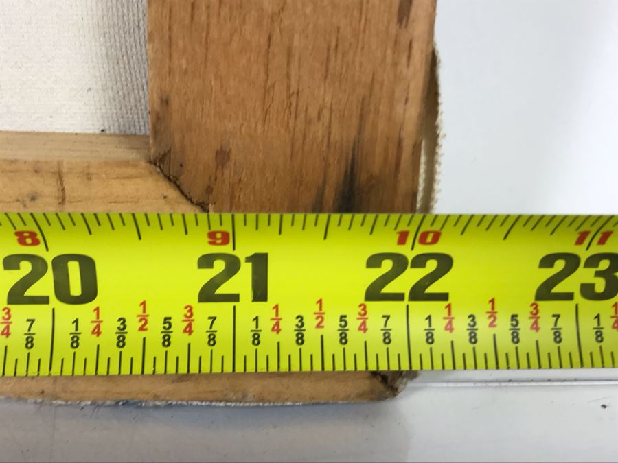 Original Signed Mixed Media Artwork By Iraqi Artist 22 X 28 [Photo 15]