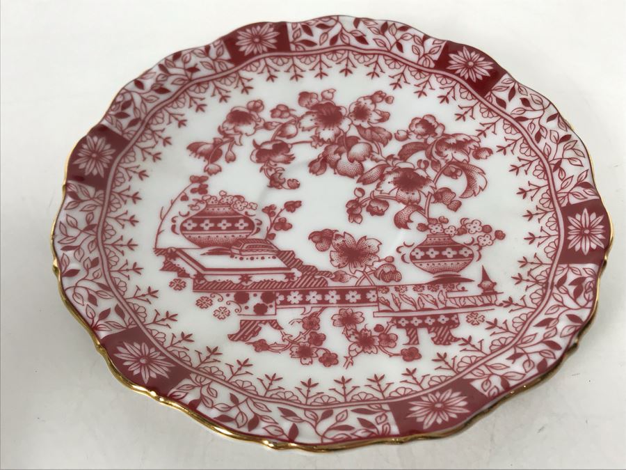 Limoges France Footed Trinket Box And (3) European Demitasse Cups And Saucers [Photo 21]