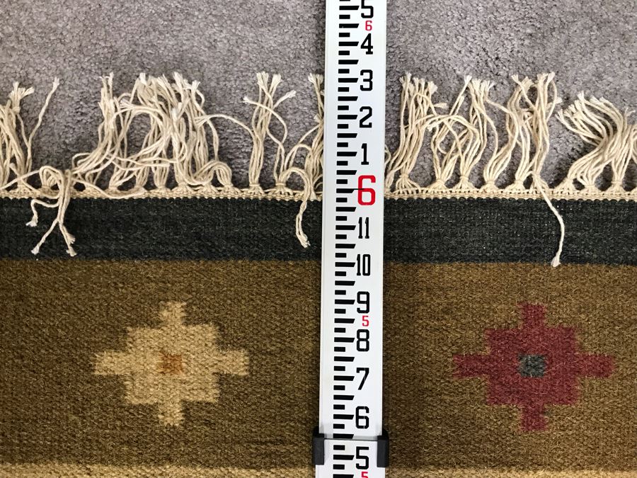 Pair Of Wool Area Rugs From India 6' X 4'1' [Photo 13]