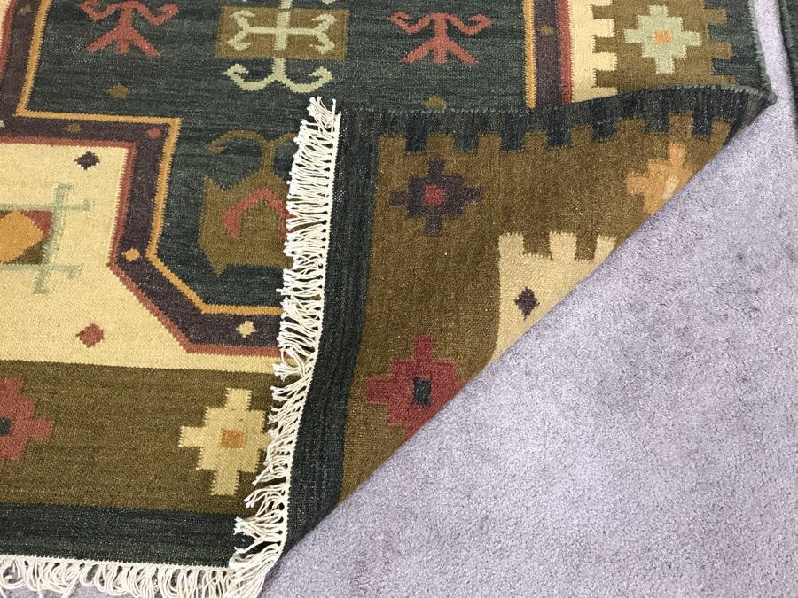 Pair Of Wool Area Rugs From India 6' X 4'1' [Photo 14]