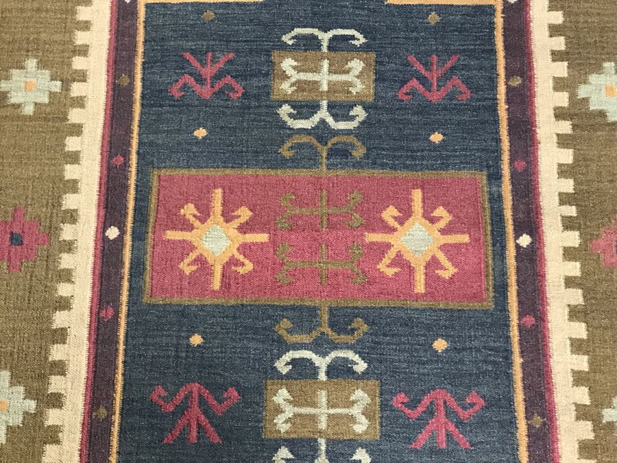 Pair Of Wool Area Rugs From India 6' X 4'1' [Photo 11]