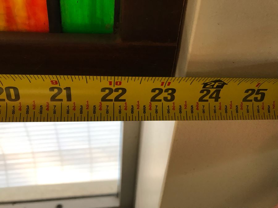 One-Of-A-Kind Hand Crafted Artist Stained Glass Window By Maria Christina Becker 23 X 23 [Photo 7]