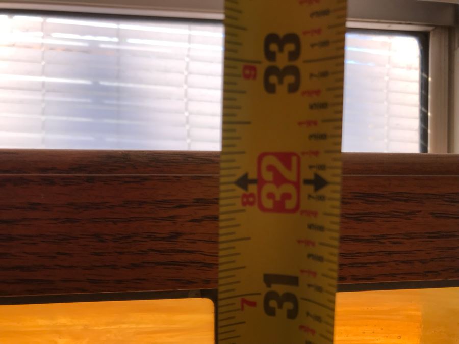 One-Of-A-Kind Hand Crafted Artist Stained Glass Window By Maria 'Rita' Becker 24 X 32 [Photo 13]