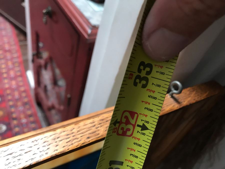 Stunning One-Of-A-Kind Handcrafted Artist Stained Glass Window Of The Star Of India Sailboat By Maria C. 'Rita' Becker 27 X 33 [Photo 12]