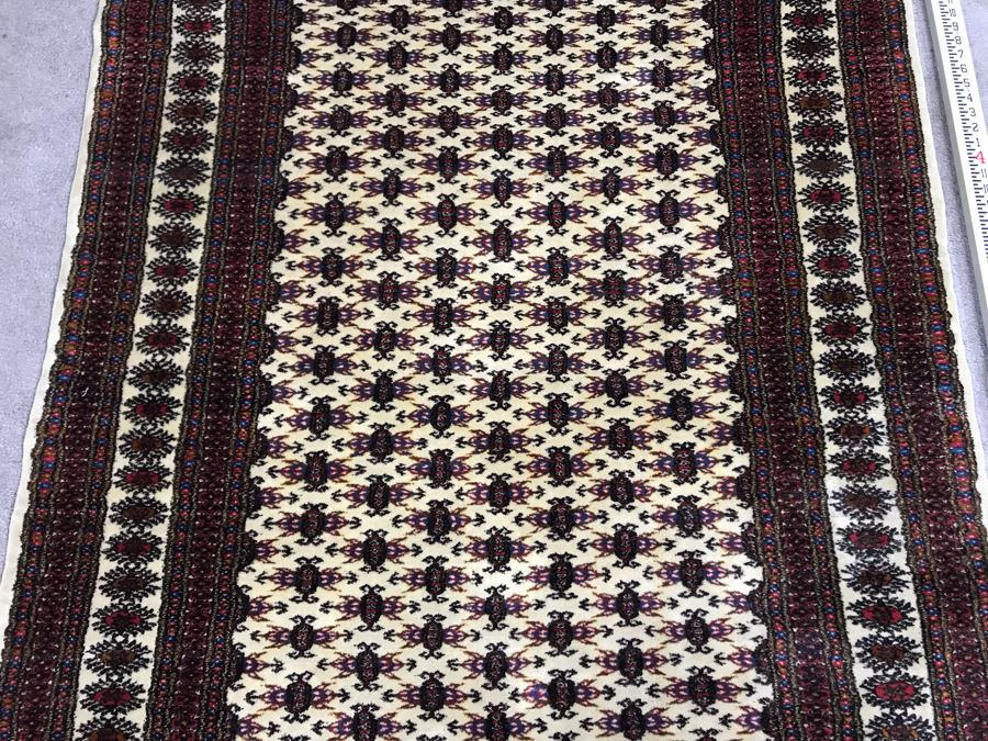 Vintage Hand Knotted Wool Perisan Area Rug [Photo 21]