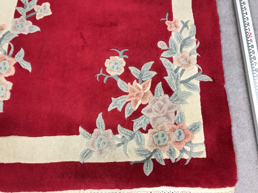 100% Wool Pile Chinese Area Rug 3.5 X 5.6 [Photo 4]