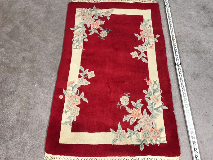 100% Wool Pile Chinese Area Rug 3.5 X 5.6 [Photo 3]