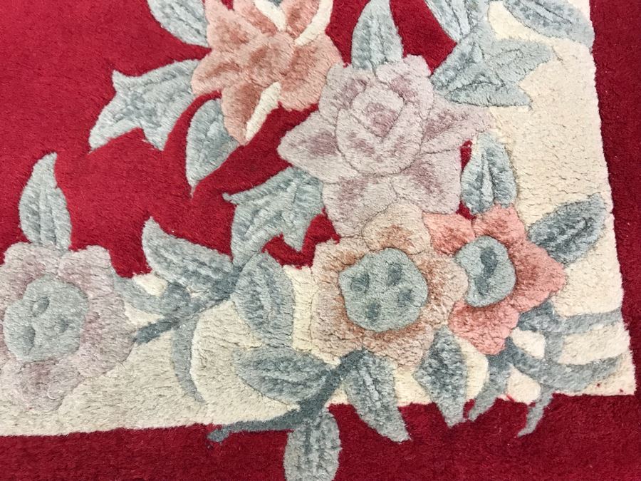 100% Wool Pile Chinese Area Rug 3.5 X 5.6 [Photo 5]