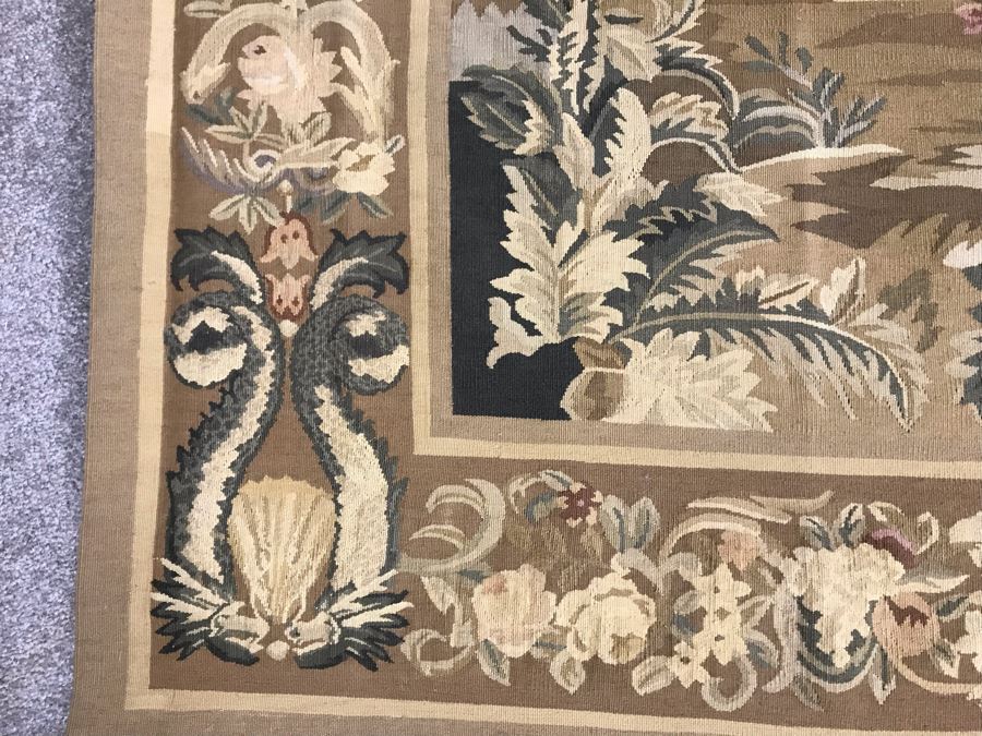 Large Stunning Finely Knotted Wall Tapestry 8'9' X 5'4' [Photo 16]