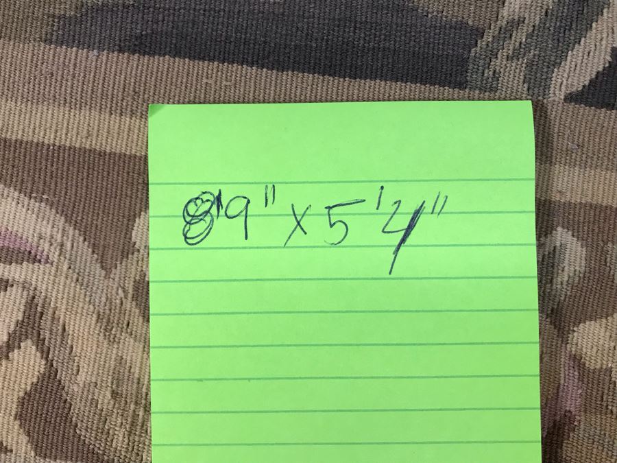 Large Stunning Finely Knotted Wall Tapestry 8'9' X 5'4' [Photo 24]