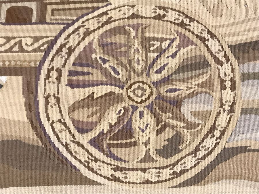 Large Stunning Finely Knotted Wall Tapestry 8'9' X 5'4' [Photo 18]