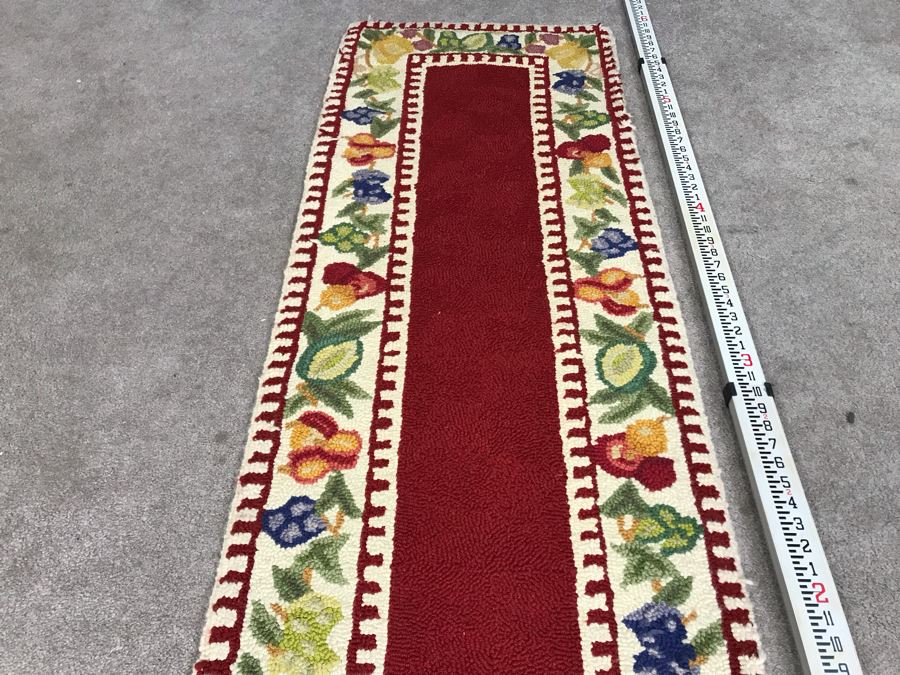 Vintage Hooked Rug Runner 6' X 1'10' [Photo 5]