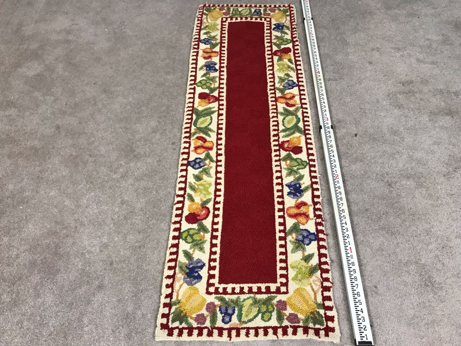 Vintage Hooked Rug Runner 6' X 1'10' [Photo 2]
