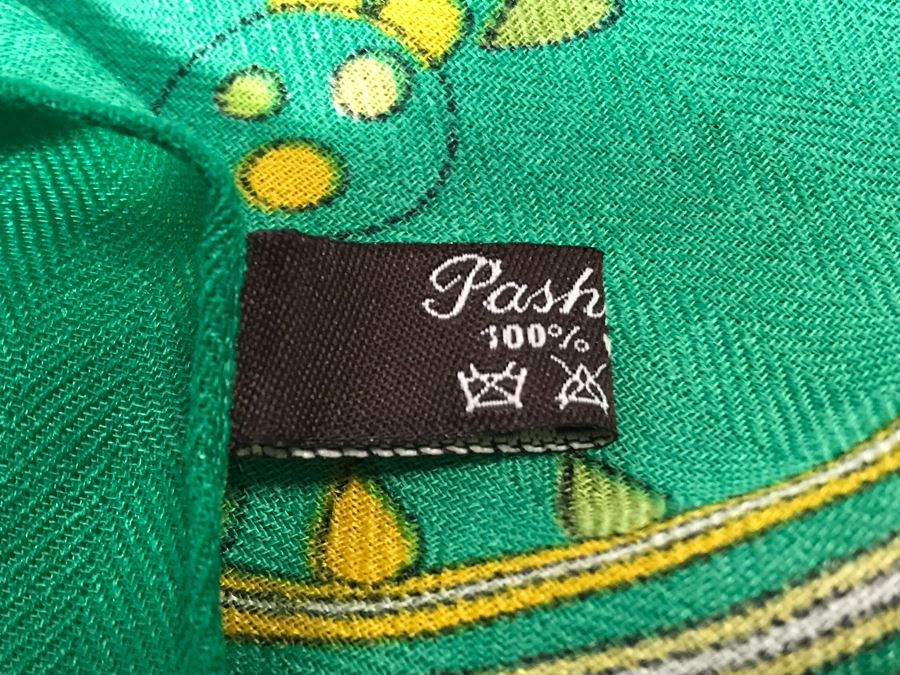 100% Wool Pashmina Scarf 4' X 4' [Photo 16]