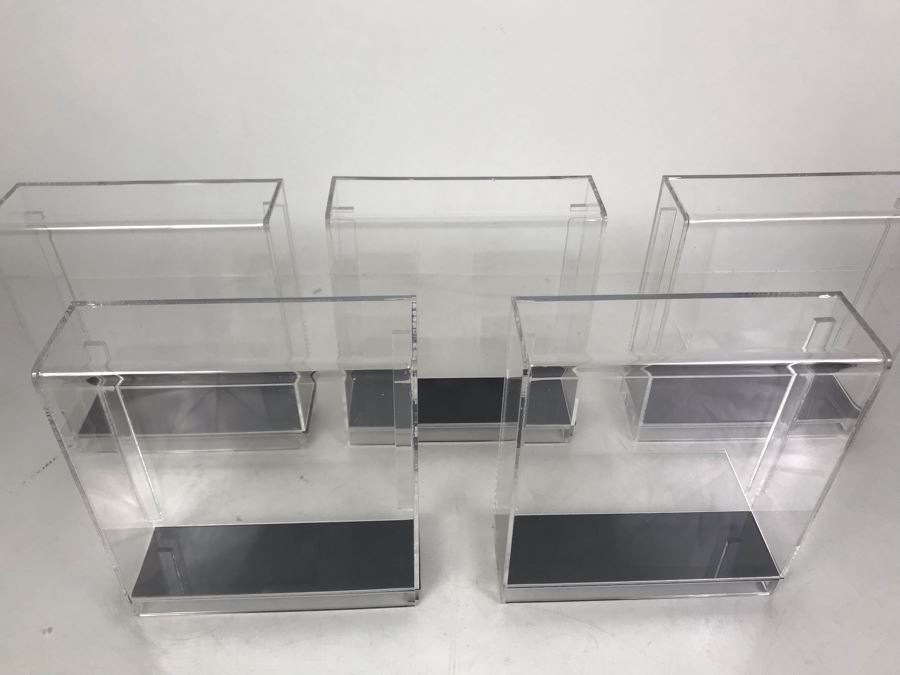(5) Acrylic Hot Wheels Display Cases 6W X 7H X 2D [Photo 4]