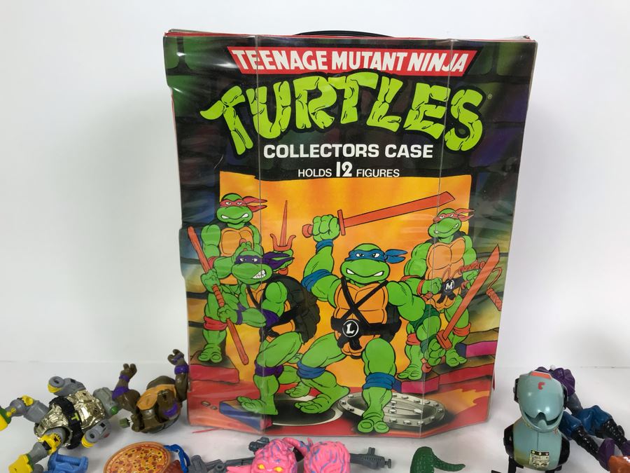 Collection Of Vintage 1988, 1989 Teenage Mutant Ninja Turtles Action ...