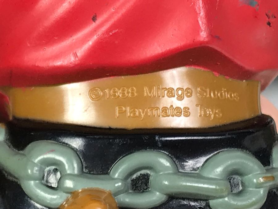 Collection Of Vintage 1988, 1989 Teenage Mutant Ninja Turtles Action Figures With Collectors Case - See Photos [Photo 25]