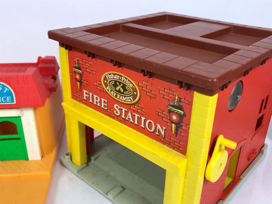 Vintage Fisher-Price Playhouses Toys Fire Station [Photo 8]