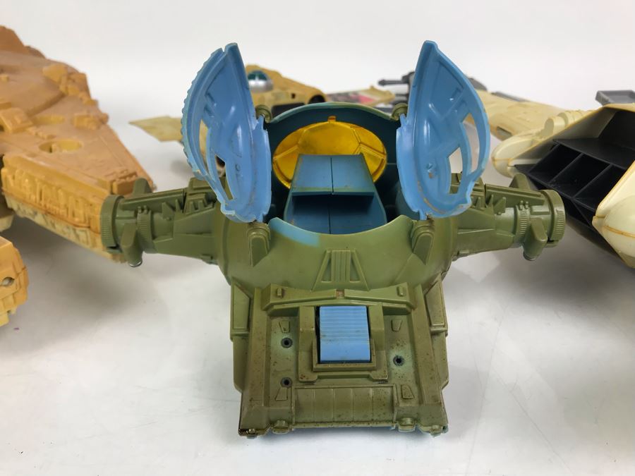 Set Of (4) Original Star Wars Toys - Well Played With And Missing Parts Set Of (4) Original Star Wars Toys - Well Played With And Missing Parts - 1978, 1979 And 1984 Kenner [Photo 23]