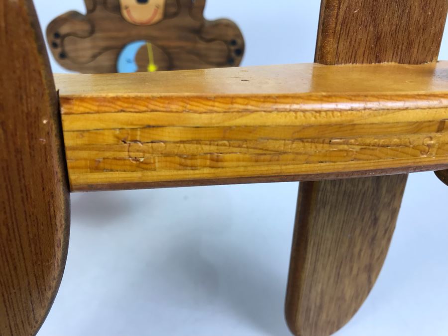 Pair Of Wooden Airplanes And Wooden Bear Puzzle [Photo 6]