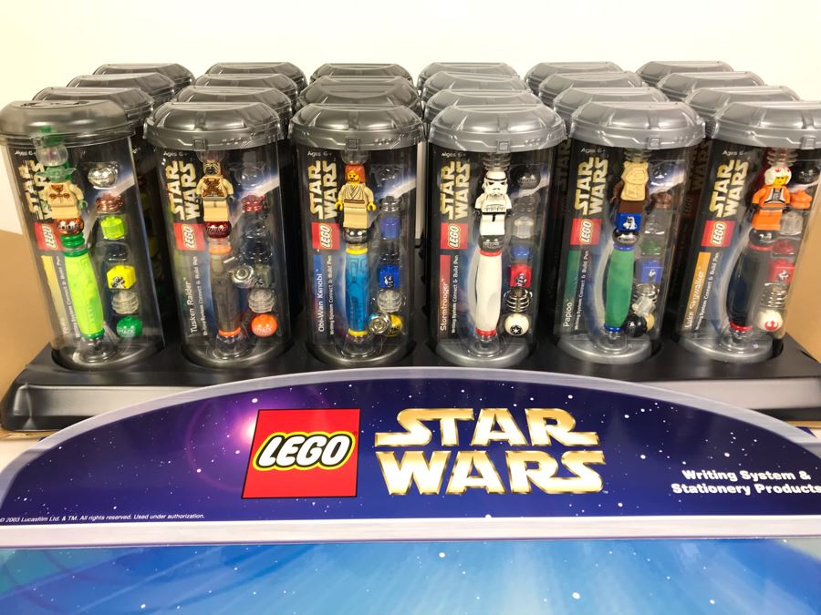 (24) New Lego Star Wars Collection Pens