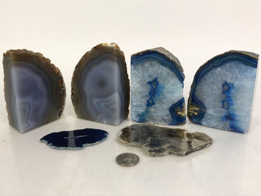 Polished Geode Bookend Collection 4.5H [Photo 15]