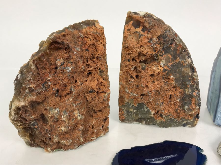 Polished Geode Bookend Collection 4.5H [Photo 18]