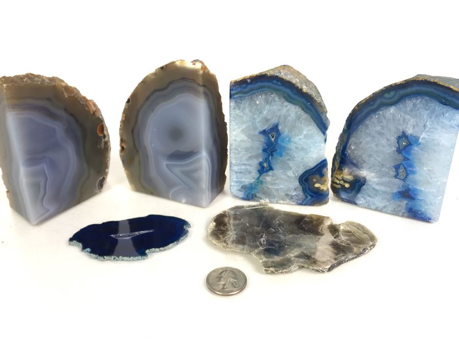 Polished Geode Bookend Collection 4.5H [Photo 17]