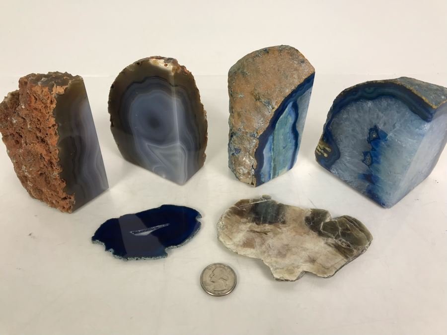 Polished Geode Bookend Collection 4.5H [Photo 4]