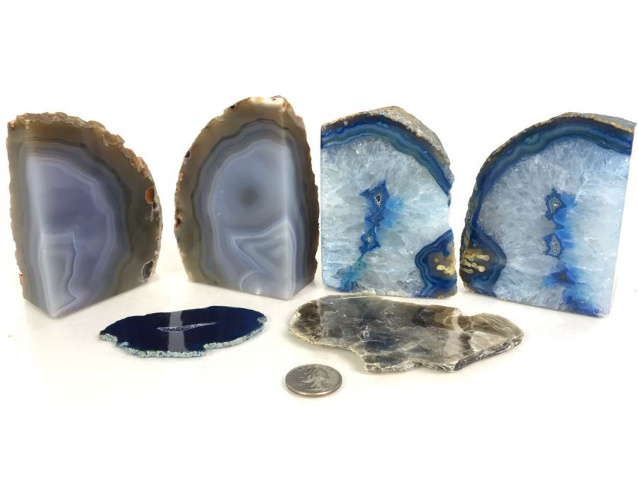 Polished Geode Bookend Collection 4.5H [Photo 16]
