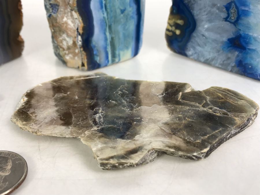 Polished Geode Bookend Collection 4.5H [Photo 6]