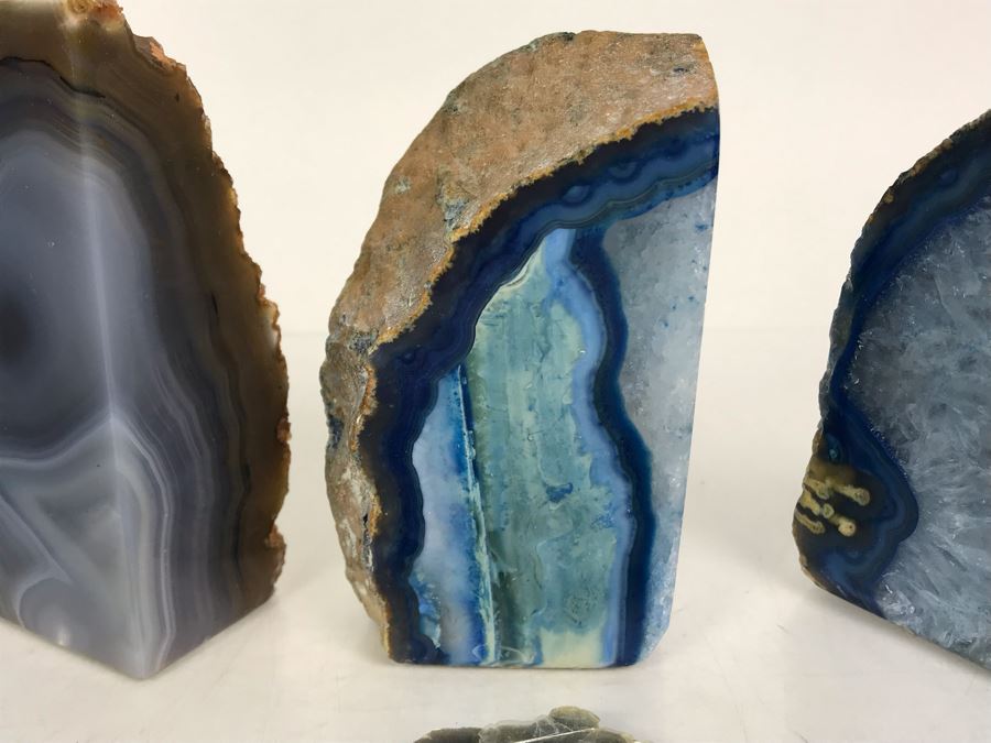 Polished Geode Bookend Collection 4.5H [Photo 8]