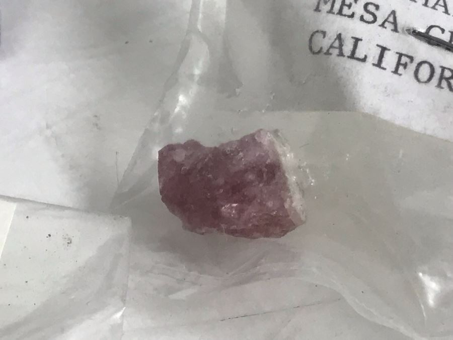 Huge Stone And Fossil Collection Including Tourmaline, Turquoise, Pirite, Trilobite, Petrified Wood, Gold Flakes - See Photos [Photo 15]