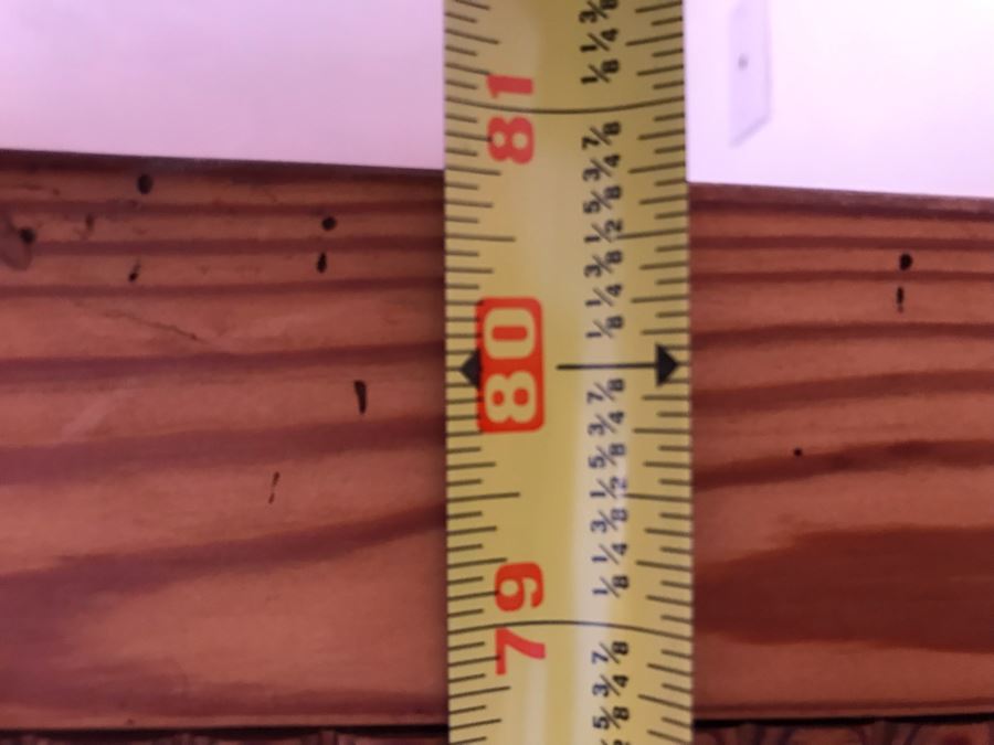 Vintage Pine 2-Piece Cabinet With Hutch 53W X 22D X 81H - LJE [Photo 15]