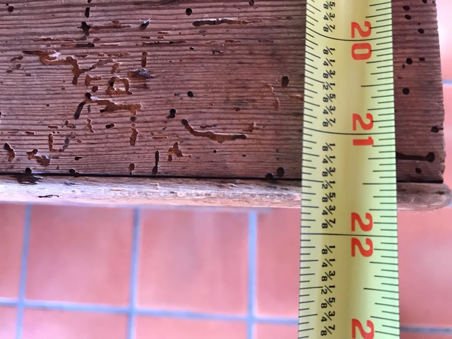 Vintage Pine 2-Piece Cabinet With Hutch 53W X 22D X 81H - LJE [Photo 14]