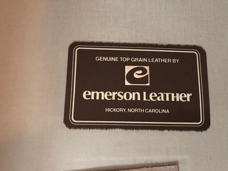 Emerson Leather Armchair Top Grain Leather - LJE [Photo 5]