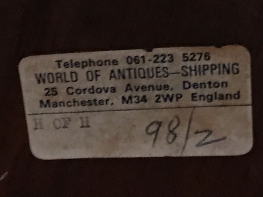 Antique English 3-Drawer Chest Of Drawers Dresser 48W X 22D X 47H - LJE [Photo 18]