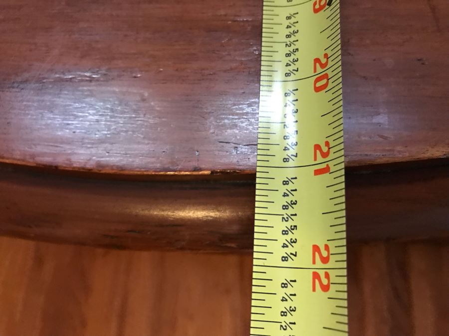 Antique English 3-Drawer Chest Of Drawers Dresser 48W X 22D X 47H - LJE [Photo 15]