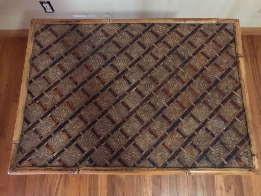 Bamboo Tray Table 28W X 20D X 26H - LJE [Photo 6]