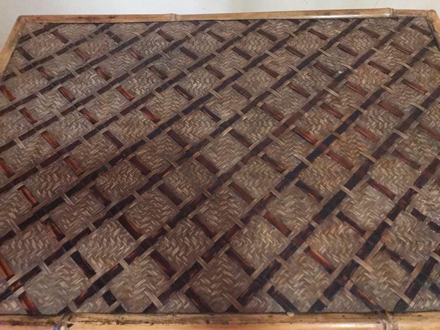 Bamboo Tray Table 28W X 20D X 26H - LJE [Photo 7]