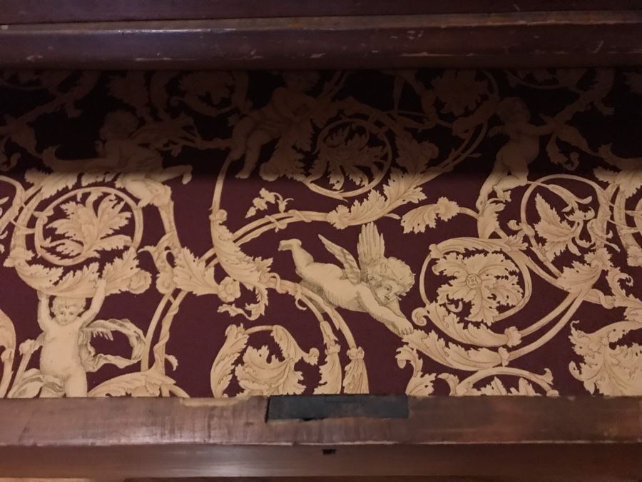 Antique Primitive 4-Drawer Chest Of Drawers Dresser 38W X 16D X 35H - LJE [Photo 11]