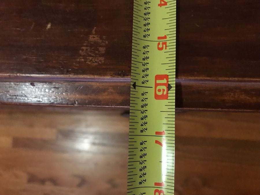 Antique Primitive 4-Drawer Chest Of Drawers Dresser 38W X 16D X 35H - LJE [Photo 13]