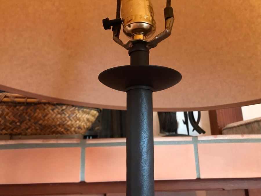 Pair Of Metal Table Lamps - LJE [Photo 5]