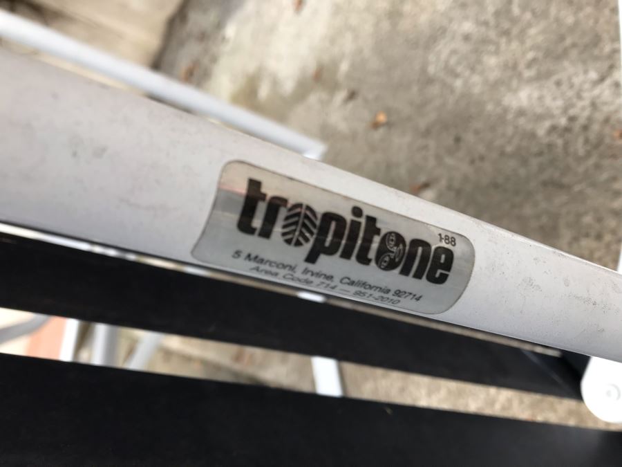 Pair Of Tropitone Mid-Century Modern Style Strap Aluminum Chaise Lounge Chairs - LJE [Photo 5]