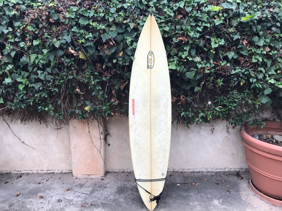 Robin Fletcher-Evans Shapes Gun Surfboard 6'10' - LJE [Photo 2]