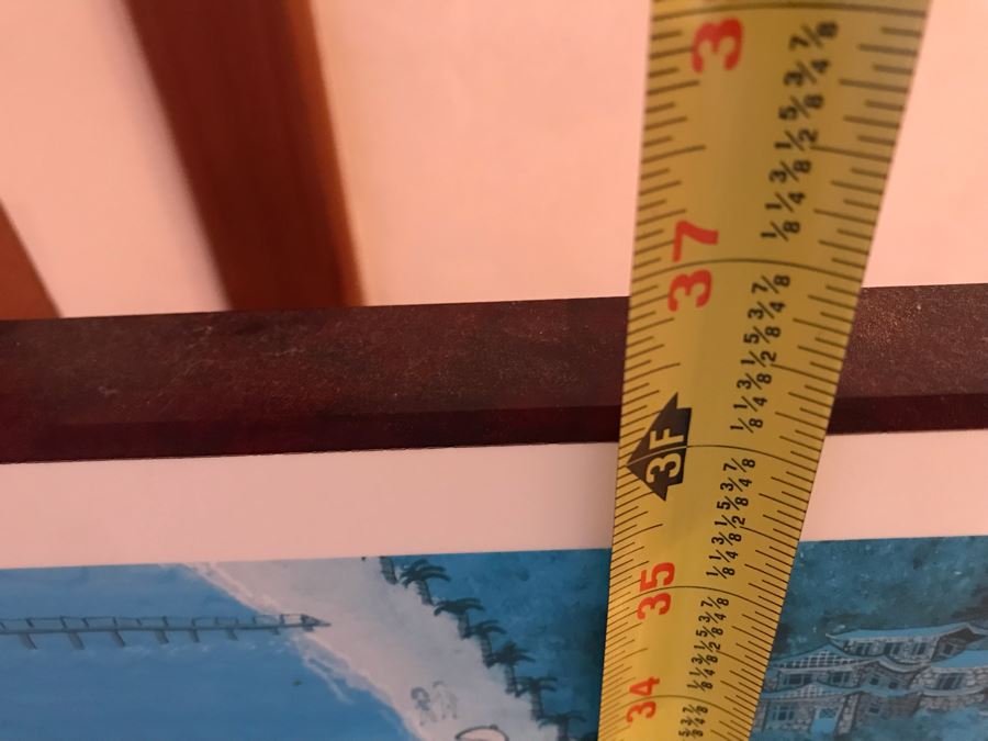 La Jolla, California Poster On Board Hand Signed By Candace King 26 X 36 - LJE [Photo 12]