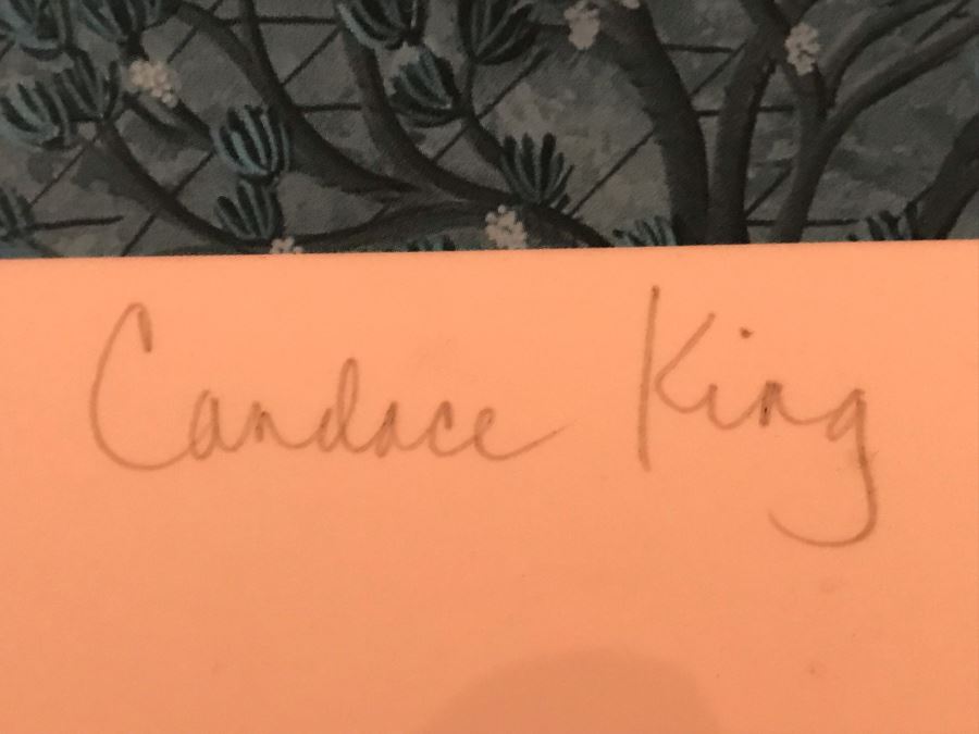 La Jolla, California Poster On Board Hand Signed By Candace King 26 X 36 - LJE [Photo 9]